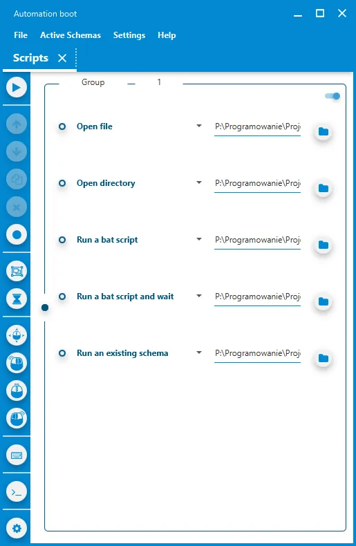 Przykładowe skrypty