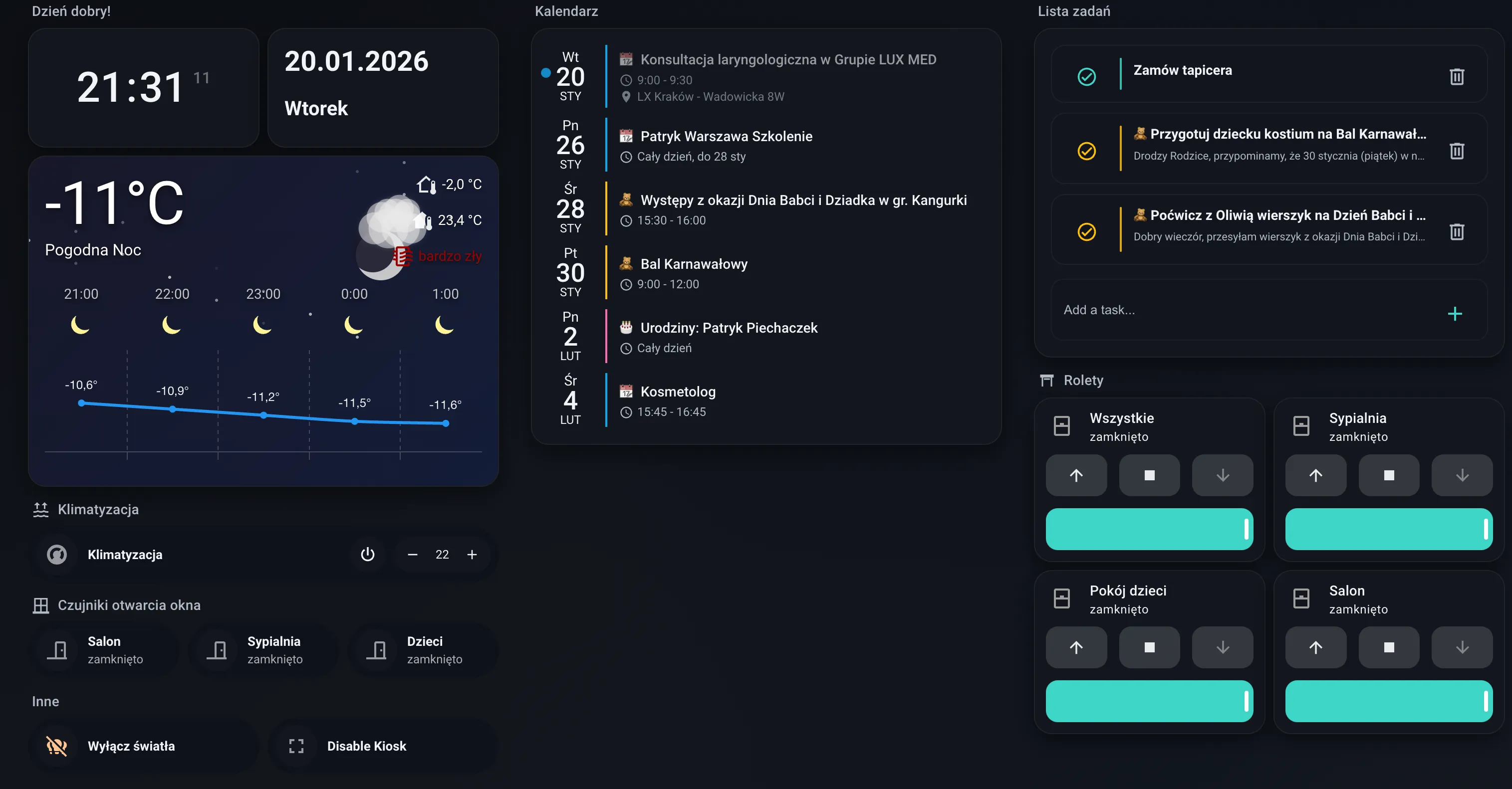 Home Assistant - Moje centrum domowej automatyzacji
