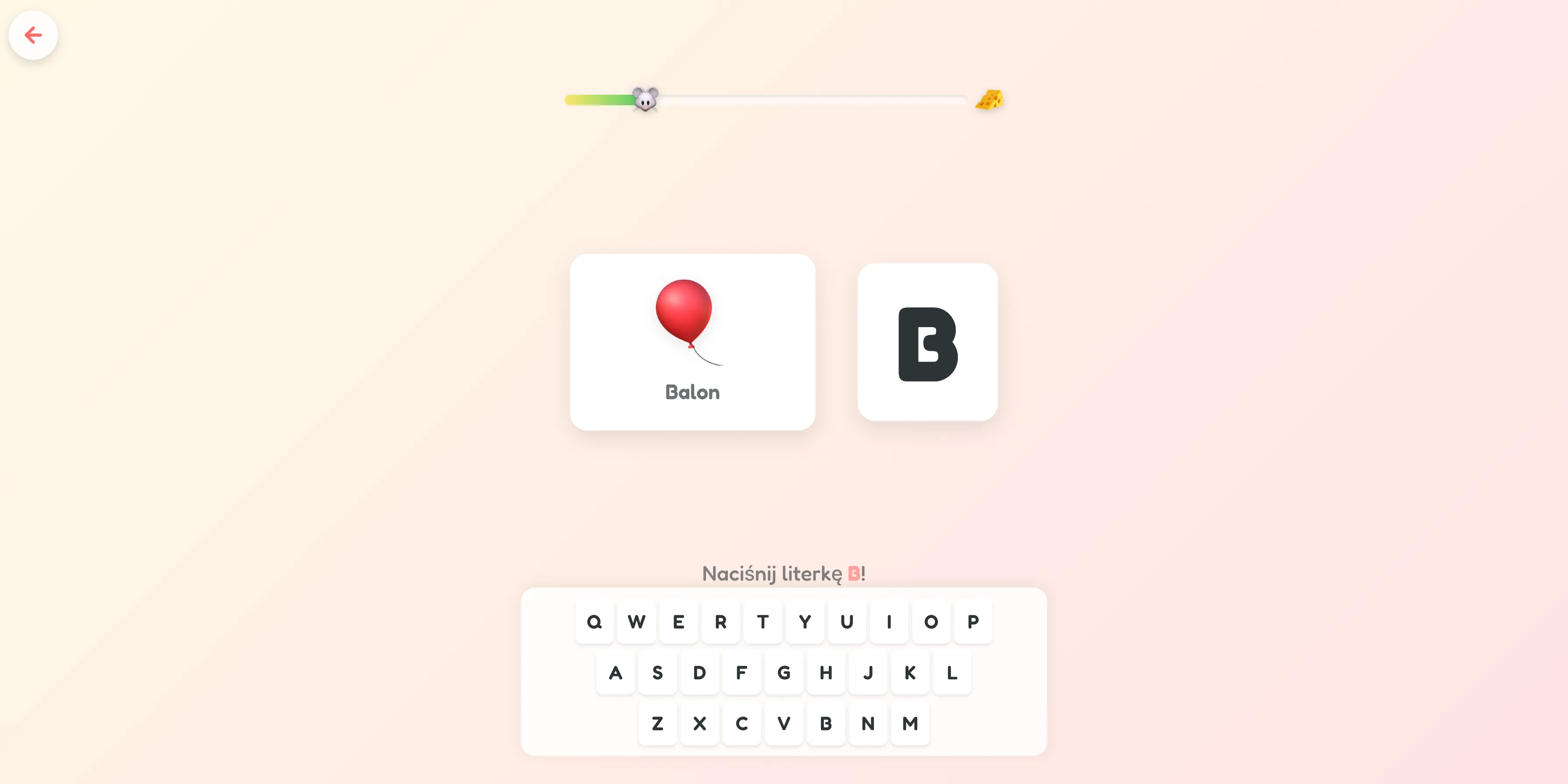 Nowa wersja - literki