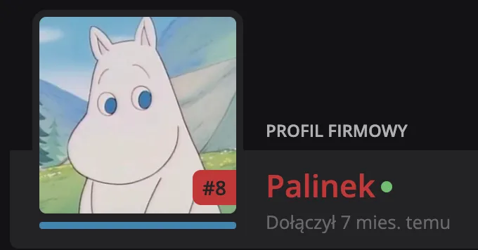 Konto firmowe Palinka