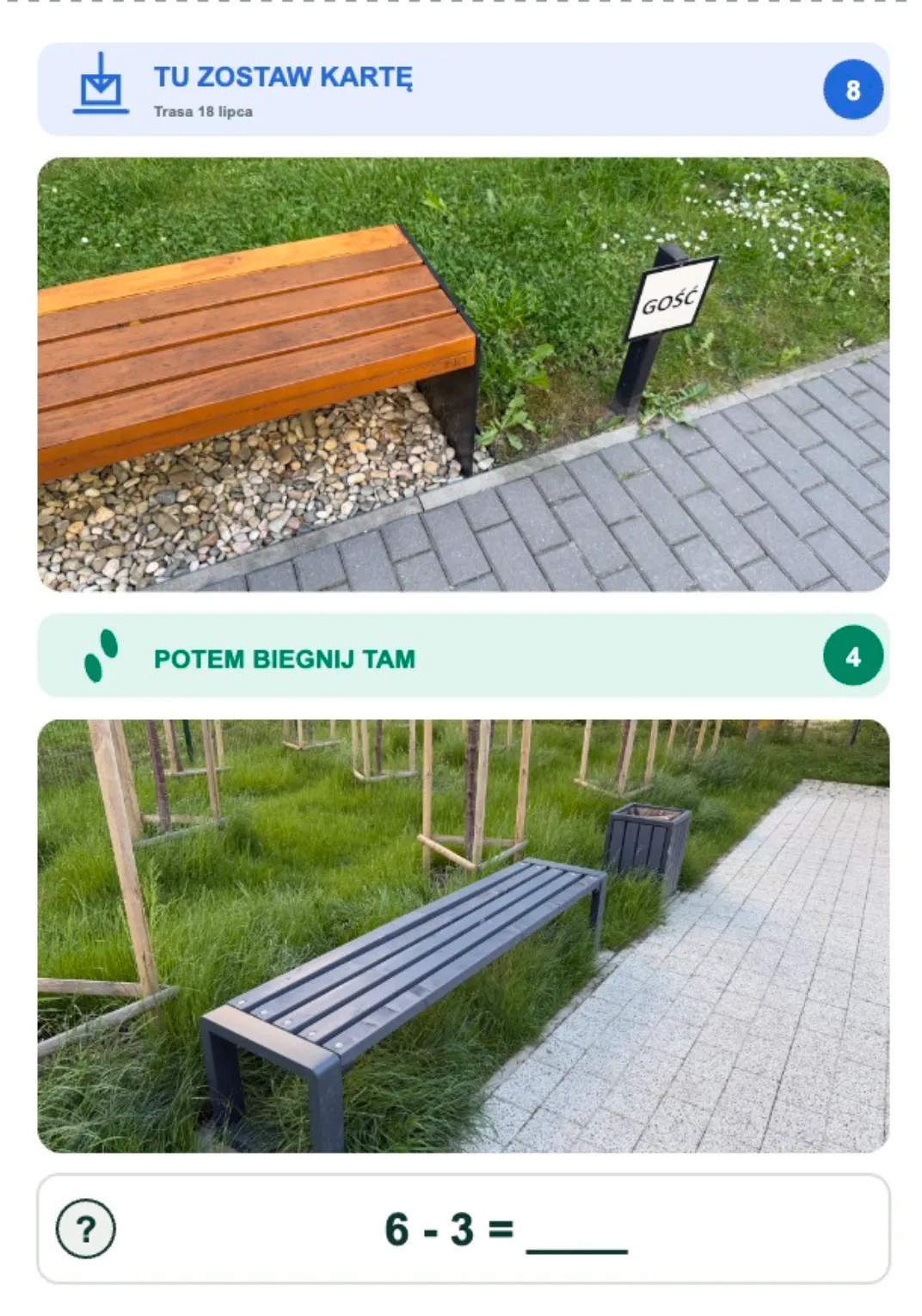 Zagadka wygenerowana dla jednego z punktów